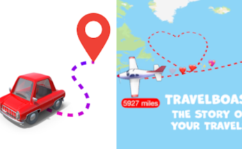 Travel map stetus app