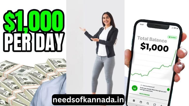 earn 1000 USD per day