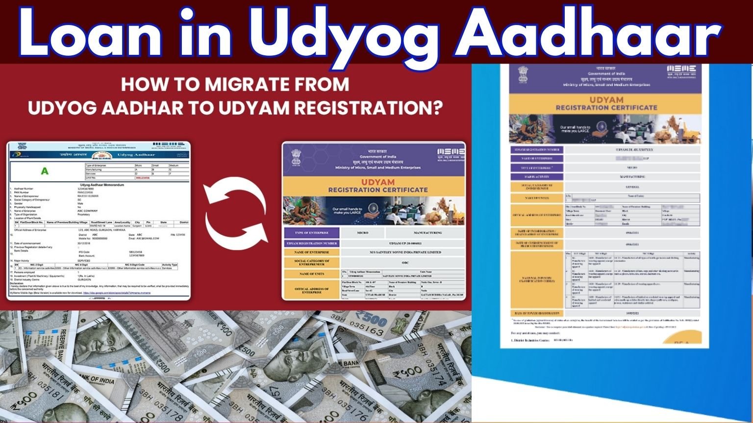 Loan in Udyog Aadhaar