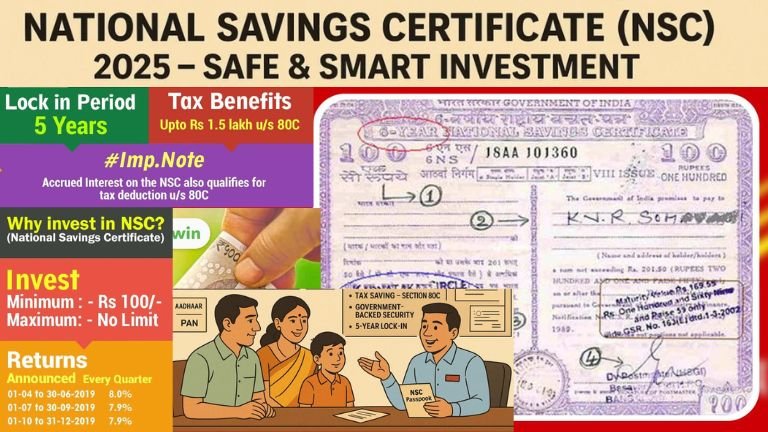 National Savings Certificate (NSC)
